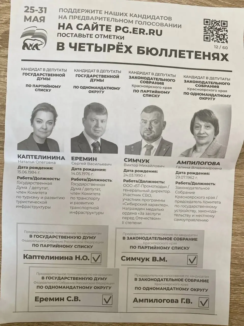 Администрация Назаровского муниципального округа рассылает коммерческим предприятиям требования участвовать в праймериз «Единой России» и присылать ежедневные отчёты. Похожие случаи давления фиксируют в нескольких регионах.
