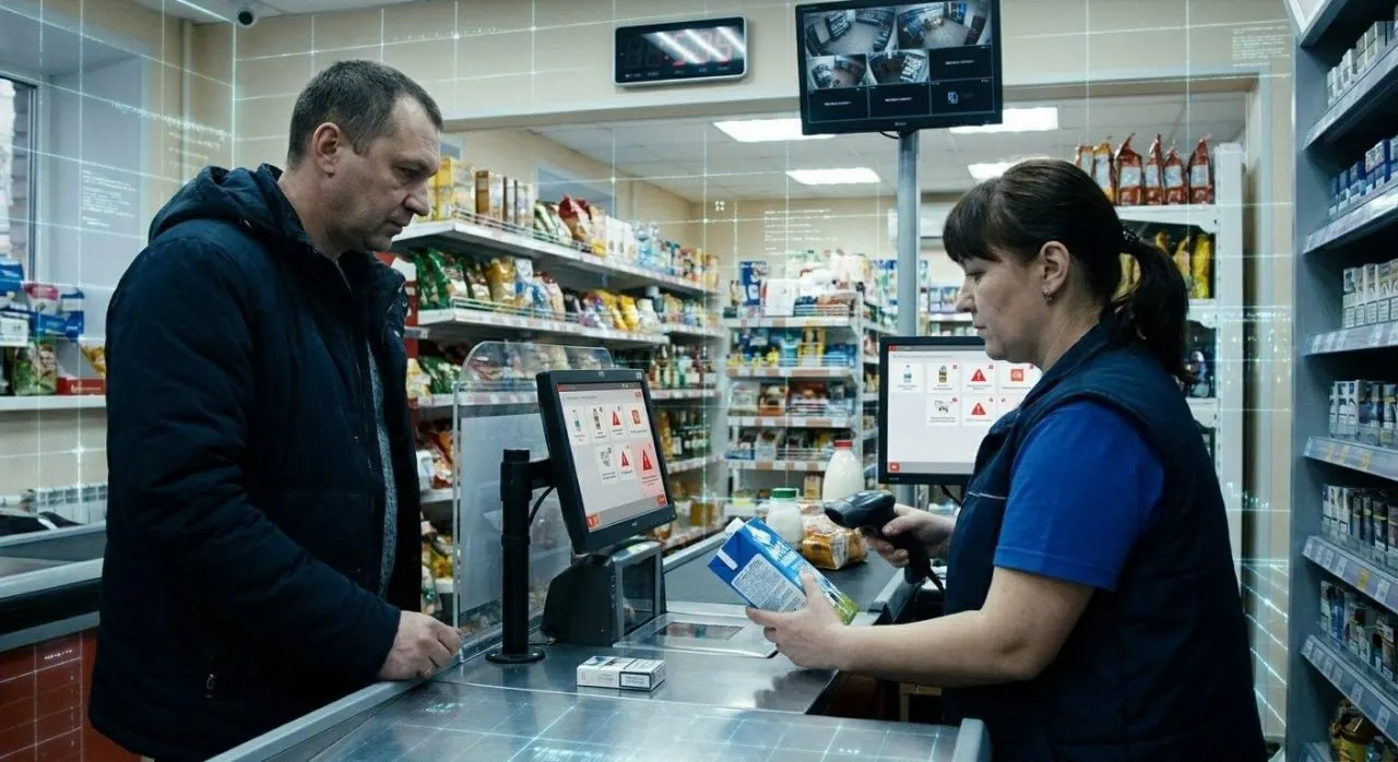 По всей России с 1 сентября начинает действовать система, которая в момент продажи будет фиксировать реализацию просроченных продуктов, автоматически формировать проект постановления и направлять его в контролирующие органы; штрафы будут приходить в личный кабинет на «Госуслугах».