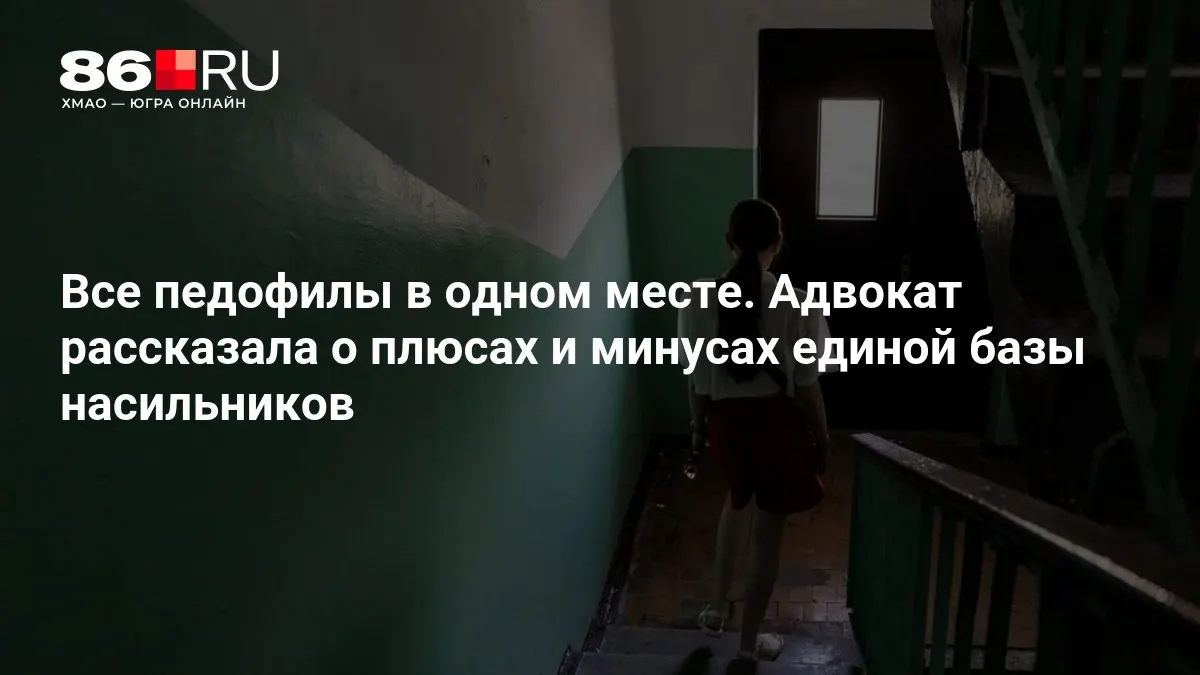 Адвокат объяснил плюсы и минусы единой базы насильников; МВД уже ведёт работу над системой.